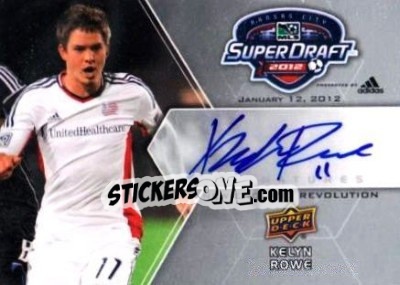 Sticker Kelyn Rowe - Mls 2012 - Upper Deck