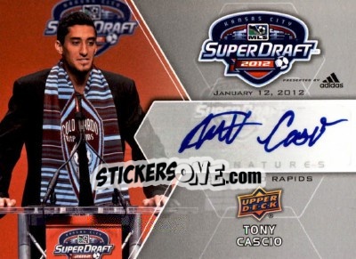 Cromo Tony Cascio - Mls 2012 - Upper Deck