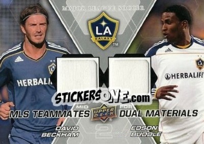 Sticker Edson Buddle / David Beckham - Mls 2012 n. TM-LA1 - Upper Deck