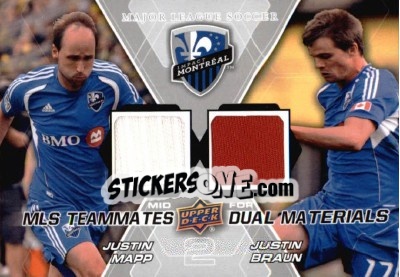 Sticker Justin Braun / Justin Mapp