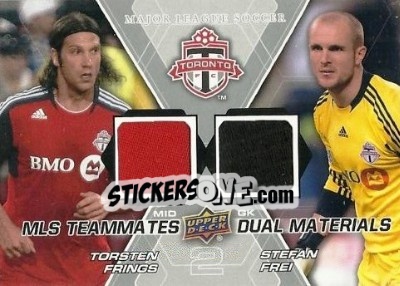 Sticker Torsten Frings / Stefan Frei - Mls 2012 - Upper Deck