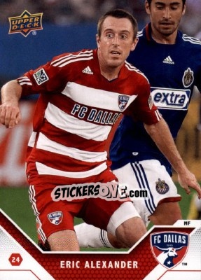 Sticker Eric Alexander - MLS 2011 - Upper Deck