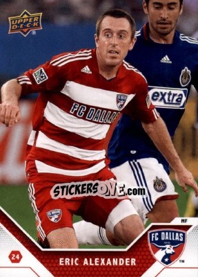 Cromo Eric Alexander - MLS 2011 - Upper Deck