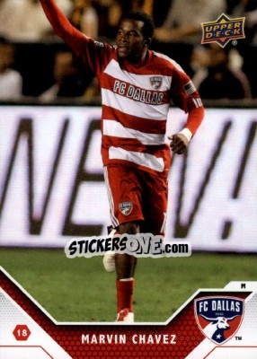 Sticker Marvin Chavez - MLS 2011 - Upper Deck
