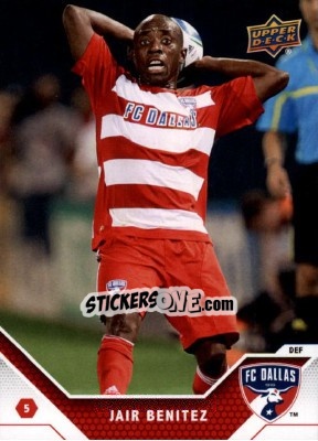 Sticker Jair Benitez - MLS 2011 n. 56 - Upper Deck