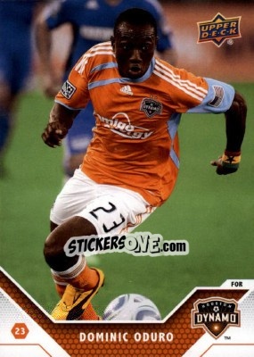 Sticker Dominic Oduro - MLS 2011 n. 64 - Upper Deck