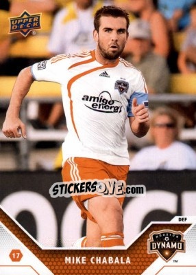 Sticker Mike Chabala - MLS 2011 n. 66 - Upper Deck