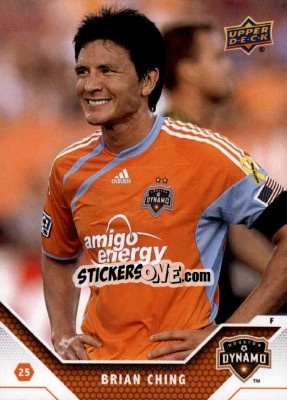 Sticker Brian Ching - MLS 2011 - Upper Deck