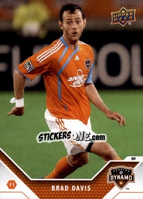 Sticker Brad Davis - MLS 2011 - Upper Deck