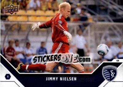 Sticker Jimmy Nielsen - MLS 2011 - Upper Deck