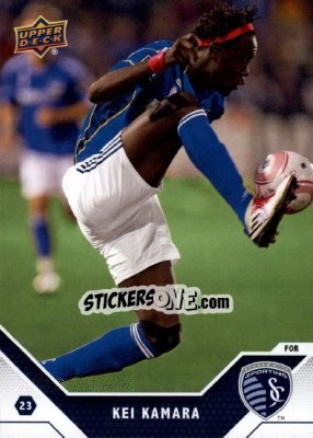 Sticker Kei Kamara - MLS 2011 n. 75 - Upper Deck