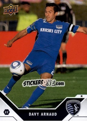 Sticker Davy Arnaud - MLS 2011 - Upper Deck