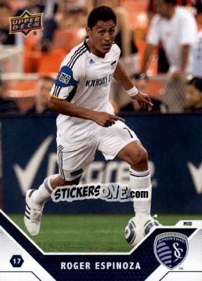 Cromo Roger Espinoza - MLS 2011 - Upper Deck