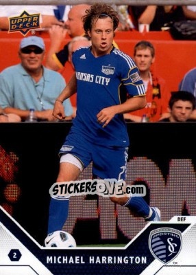 Sticker Michael Harrington - MLS 2011 - Upper Deck