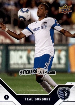 Sticker Teal Bunbury - MLS 2011 n. 79 - Upper Deck