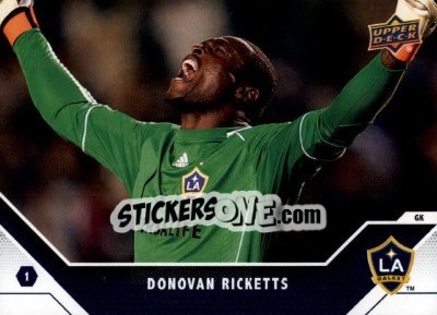 Sticker Donovan Ricketts - MLS 2011 - Upper Deck