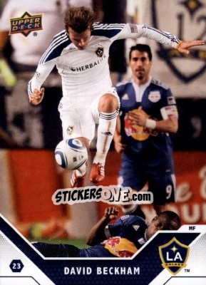 Sticker David Beckham - MLS 2011 - Upper Deck