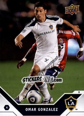 Sticker Omar Gonzalez - MLS 2011 - Upper Deck