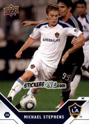 Sticker Michael Stephens - MLS 2011 - Upper Deck