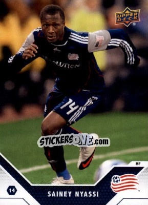 Sticker Sainey Nyassi - MLS 2011 - Upper Deck