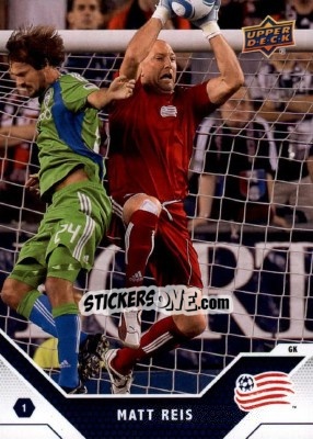 Sticker Matt Reis - MLS 2011 n. 98 - Upper Deck