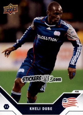 Sticker Kheli Dube - MLS 2011 - Upper Deck