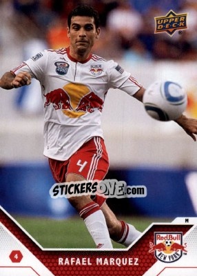 Sticker Rafael Marquez - MLS 2011 n. 102 - Upper Deck
