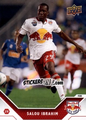 Cromo Salou Ibrahim - MLS 2011 - Upper Deck