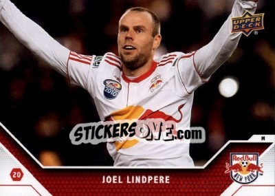 Sticker Joel Lindpere - MLS 2011 - Upper Deck