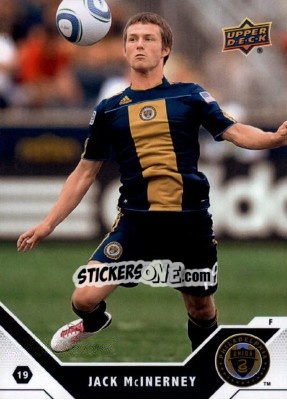 Sticker Jack McInerney - MLS 2011 - Upper Deck