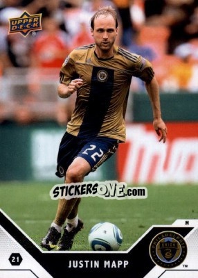 Sticker Justin Mapp - MLS 2011 n. 112 - Upper Deck