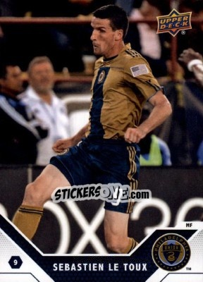 Sticker Sebastien Le Toux - MLS 2011 n. 113 - Upper Deck