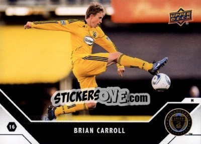 Cromo Brian Carroll - MLS 2011 - Upper Deck