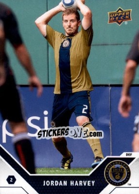 Sticker Jordan Harvey - MLS 2011 n. 115 - Upper Deck