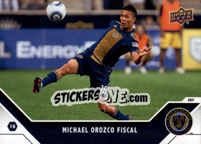 Sticker Michael Orozco Fiscal - MLS 2011 - Upper Deck
