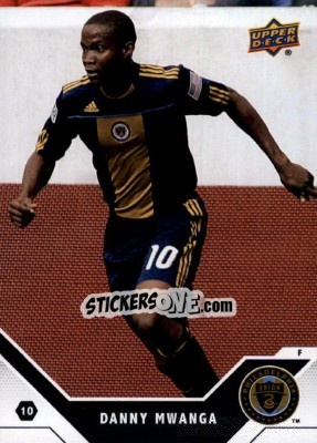 Sticker Danny Mwanga - MLS 2011 n. 117 - Upper Deck