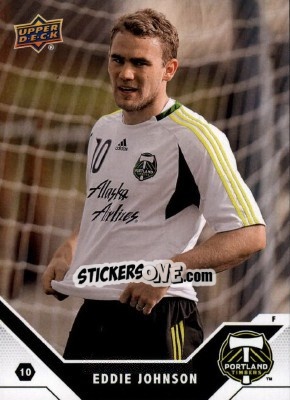 Sticker Eddie Johnson - MLS 2011 - Upper Deck
