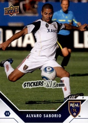 Cromo Alvaro Saborio - MLS 2011 - Upper Deck