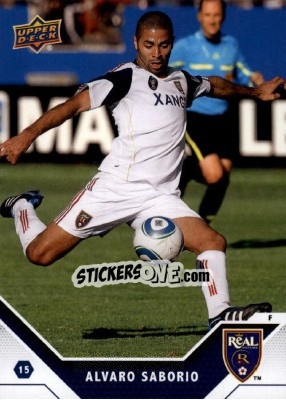 Sticker Alvaro Saborio - MLS 2011 n. 126 - Upper Deck