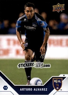 Cromo Arturo Alvarez - MLS 2011 - Upper Deck