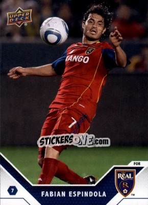 Sticker Fabian Espindola - MLS 2011 - Upper Deck