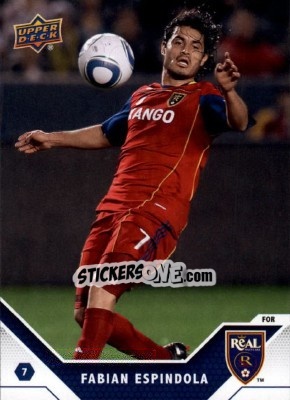 Sticker Fabian Espindola - MLS 2011 n. 128 - Upper Deck