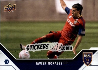 Sticker Javier Morales - MLS 2011 - Upper Deck