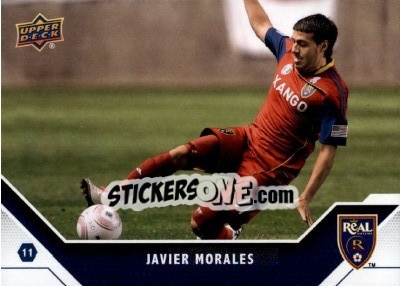 Sticker Javier Morales - MLS 2011 n. 129 - Upper Deck