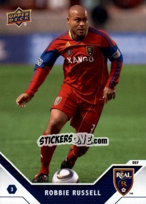 Cromo Robbie Russell - MLS 2011 - Upper Deck