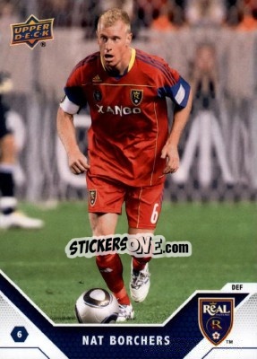 Sticker Nat Borchers - MLS 2011 n. 134 - Upper Deck