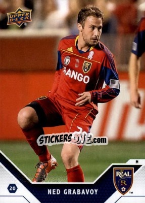 Sticker Ned Grabavoy - MLS 2011 - Upper Deck