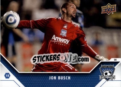 Sticker Jon Busch - MLS 2011 - Upper Deck