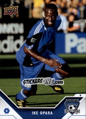 Sticker Ike Opara - MLS 2011 - Upper Deck