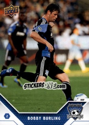 Sticker Bobby Burling - MLS 2011 - Upper Deck